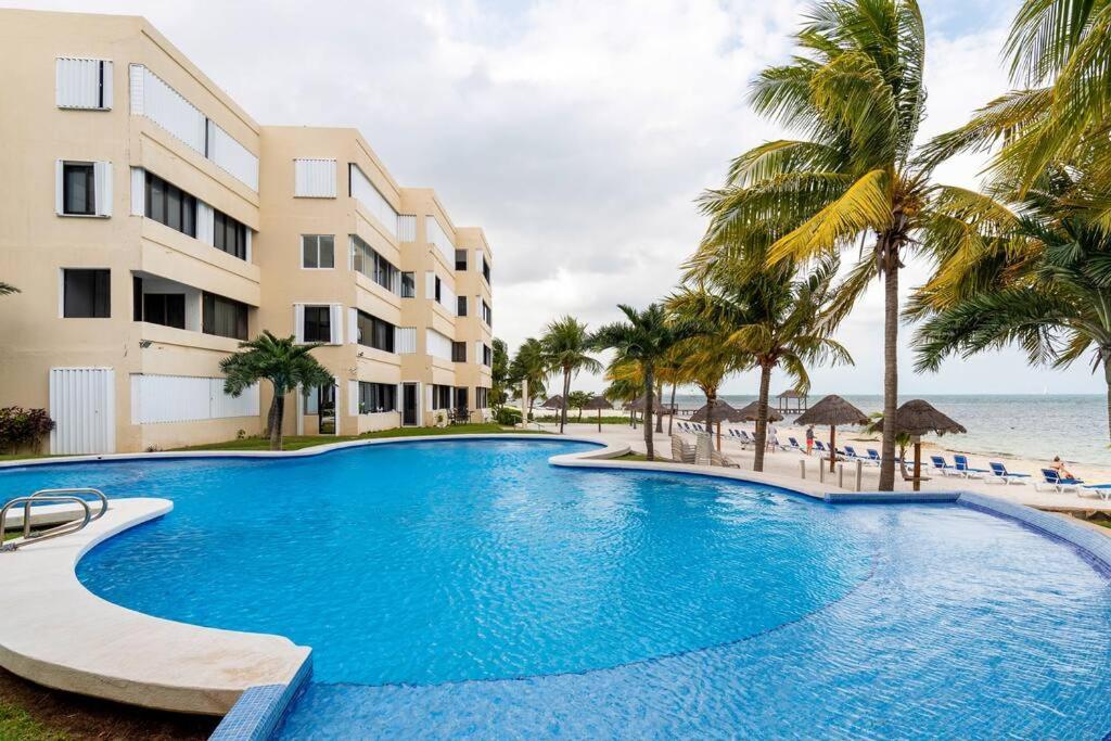 カンクンDepartamento Frente Al Mar - Kiaraアパートメント エクステリア 写真