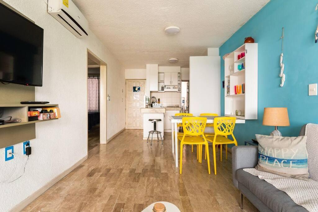 カンクンDepartamento Frente Al Mar - Kiaraアパートメント エクステリア 写真