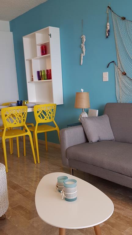 カンクンDepartamento Frente Al Mar - Kiaraアパートメント エクステリア 写真